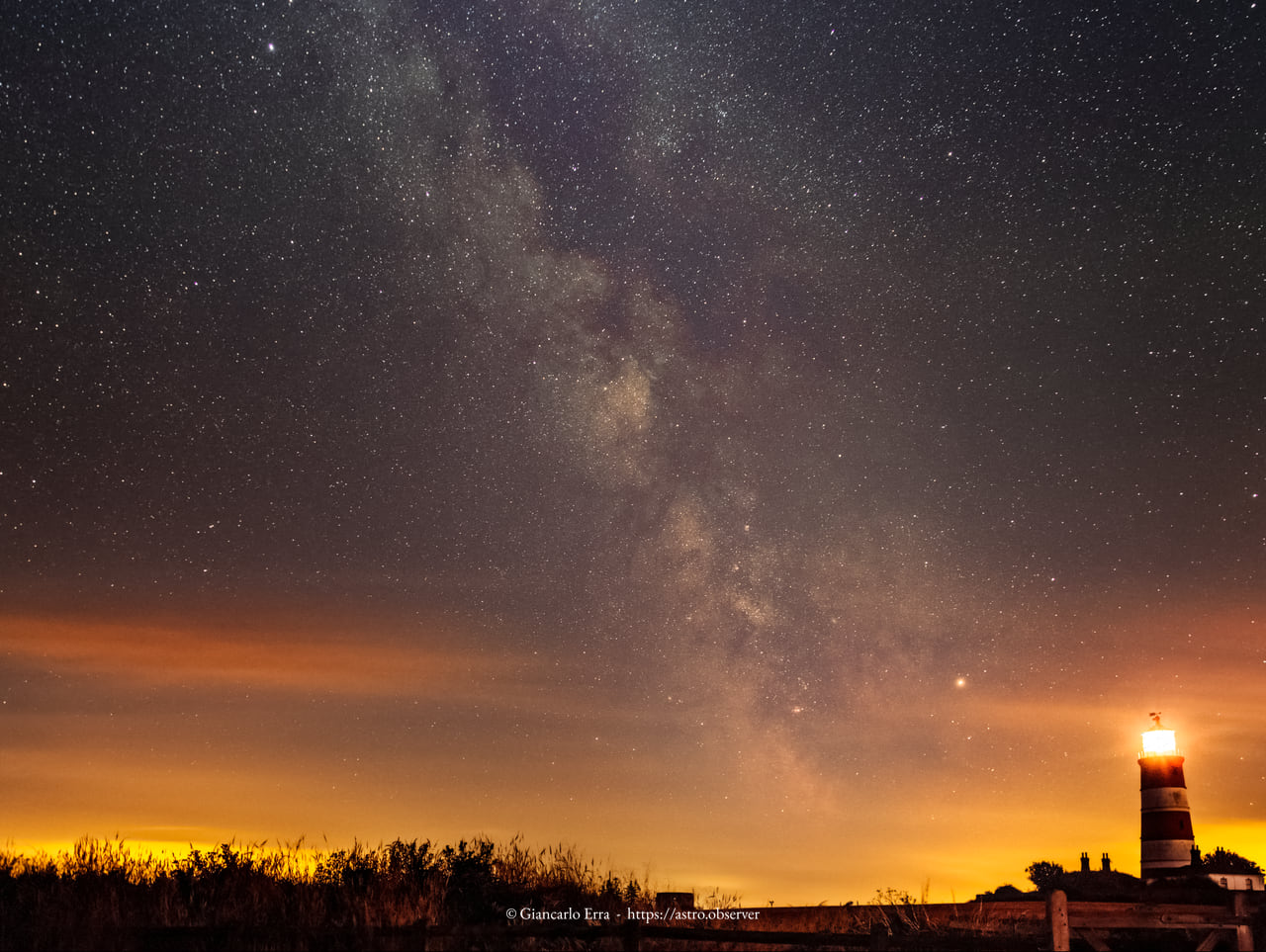 Happisburgh – Milky Way with Lighthouse