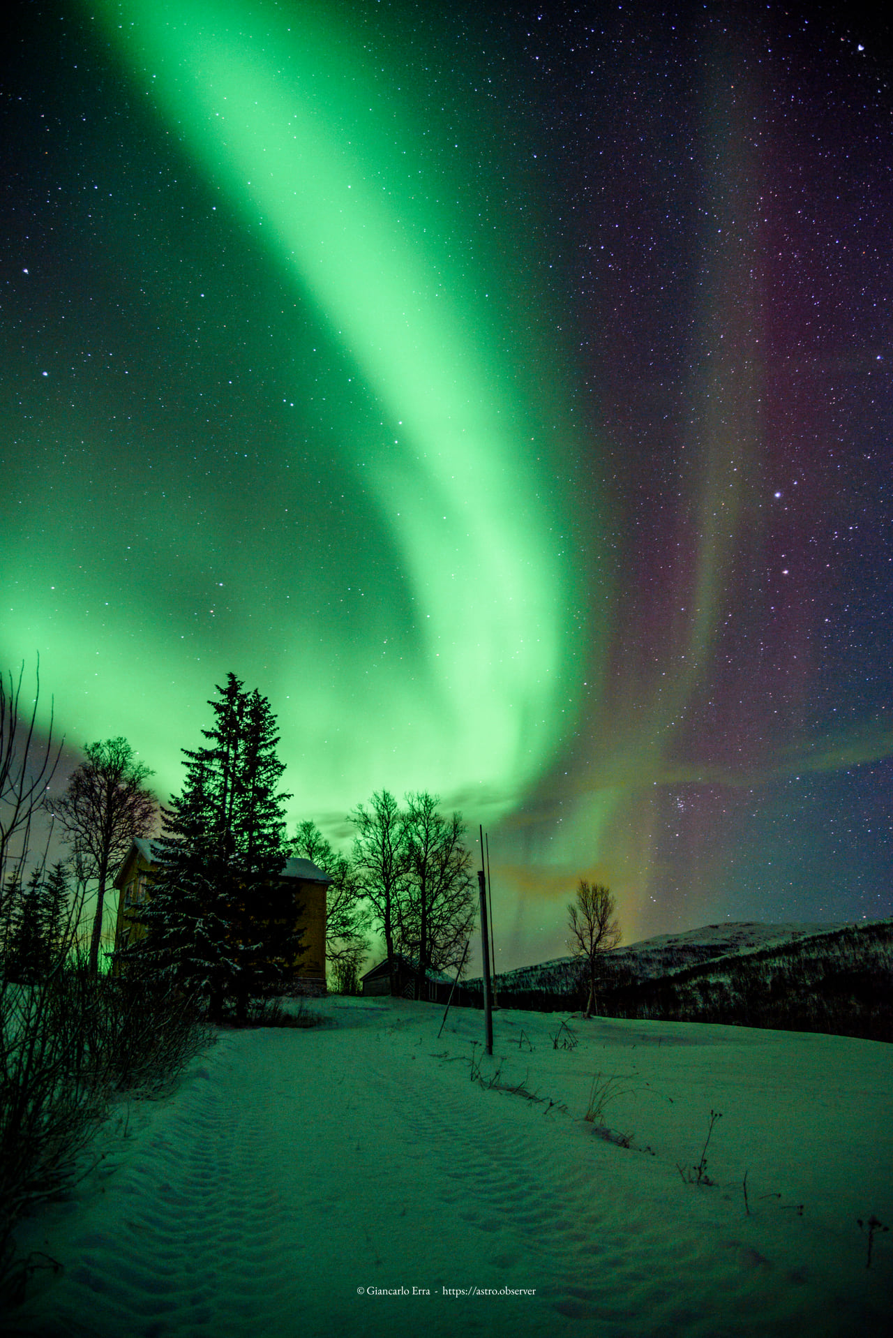 Northern Lights – Storsteinnes, Norway